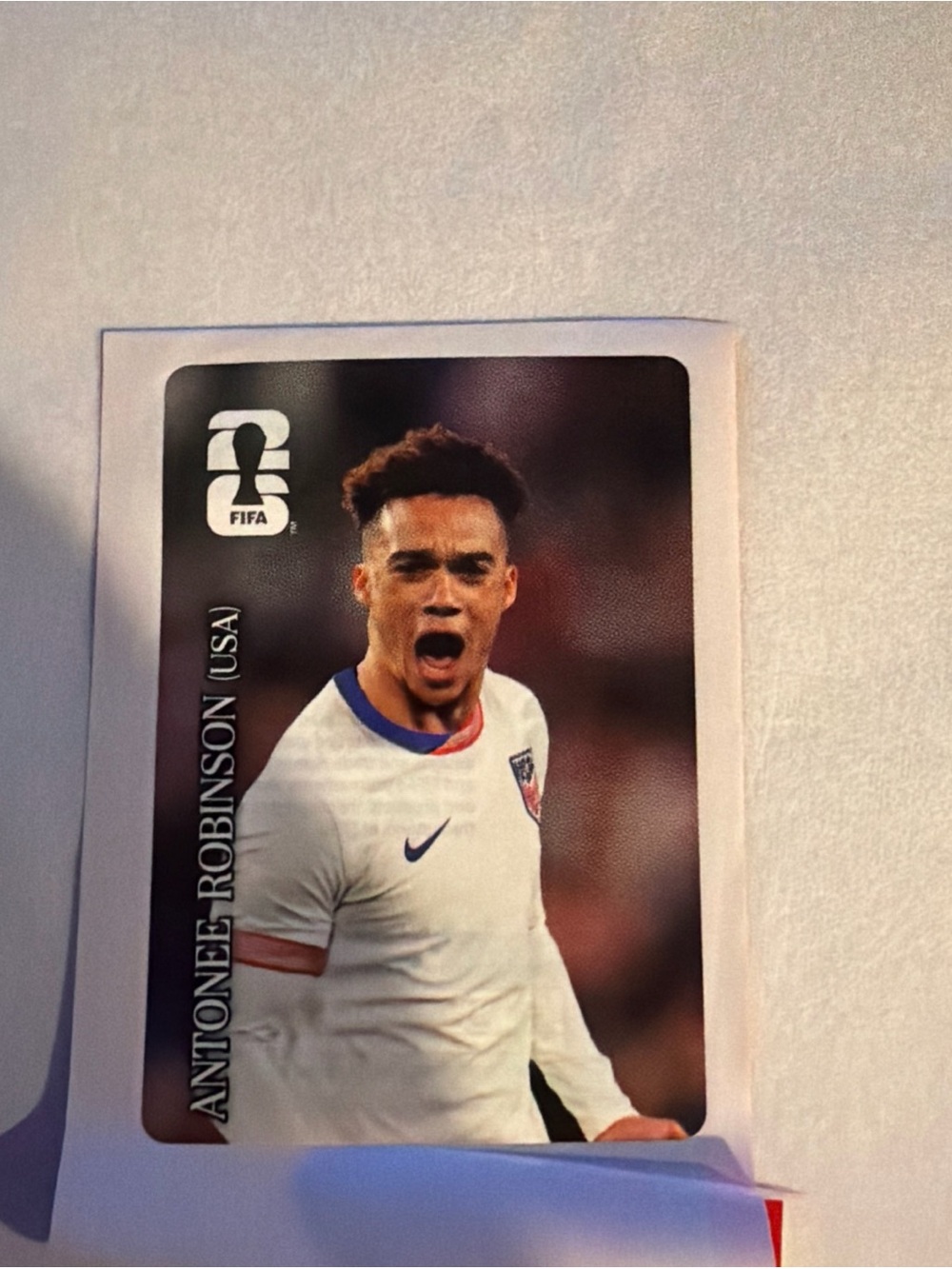 Antonee Robinson team usa 2026 coca cola world cup soccer panini sticker
